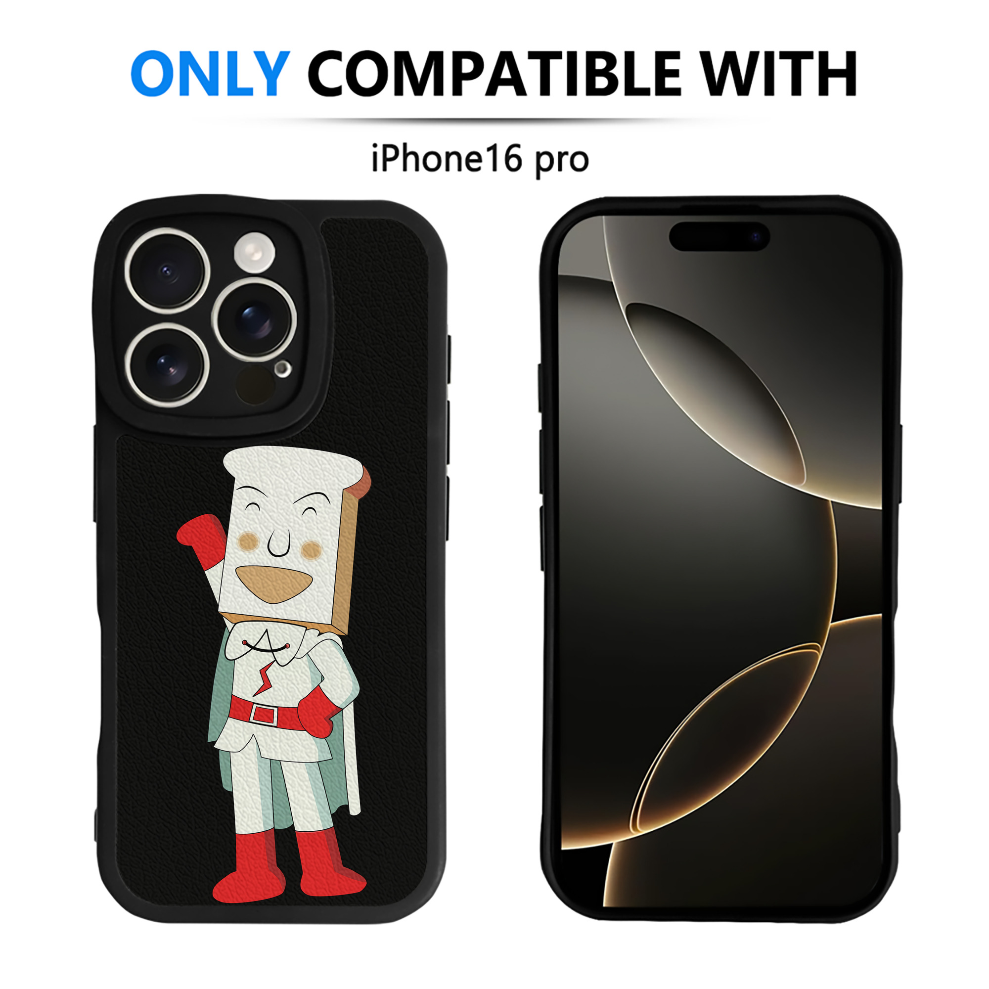 （画像用） アンパンマン Anpanman 【iPhone 16シリーズ対応】シリコンスマホケース（レザー調） 材質：シリコン